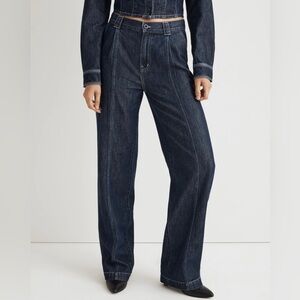 Madewell The Perfect Vintage Wide-Leg Jean: Seam Edition